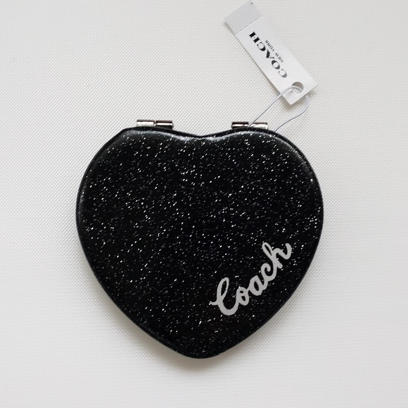 Coach Black Heart Mirror - Picture 2 of 5